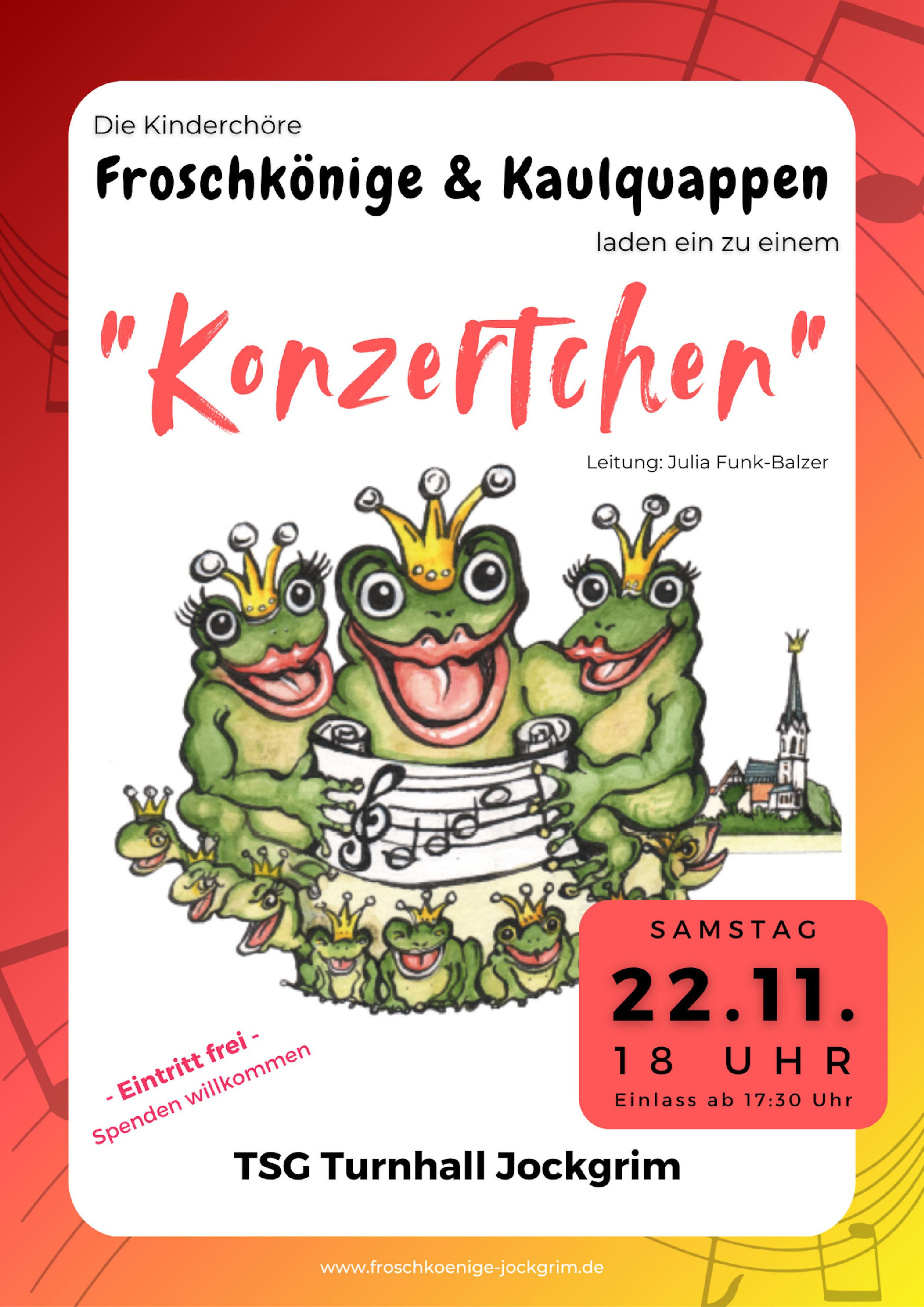 Konzertchen Froschkönige & Kaulquappen